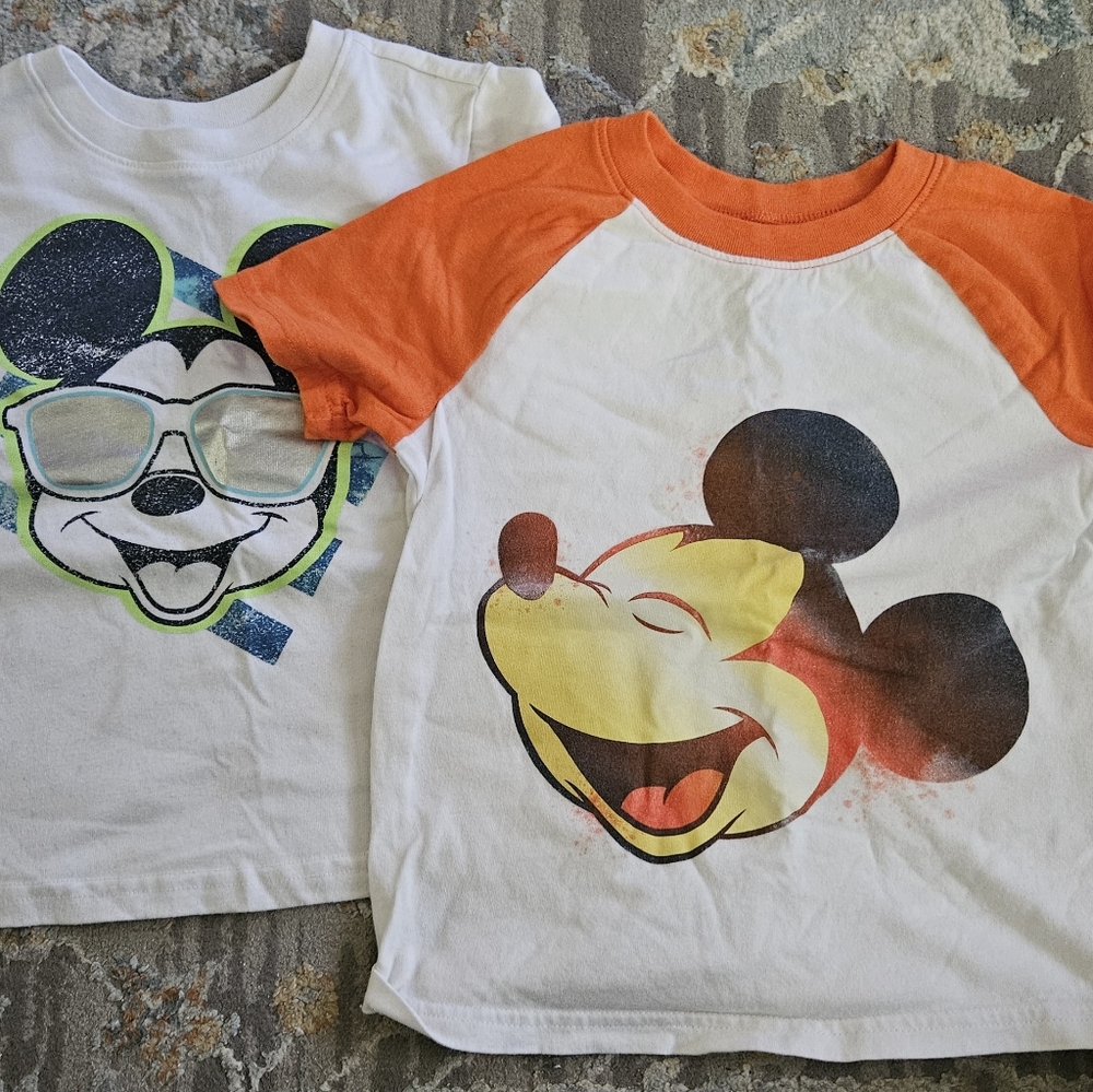 Mickey T-Shirts Bundle Toddler Boy's 4T